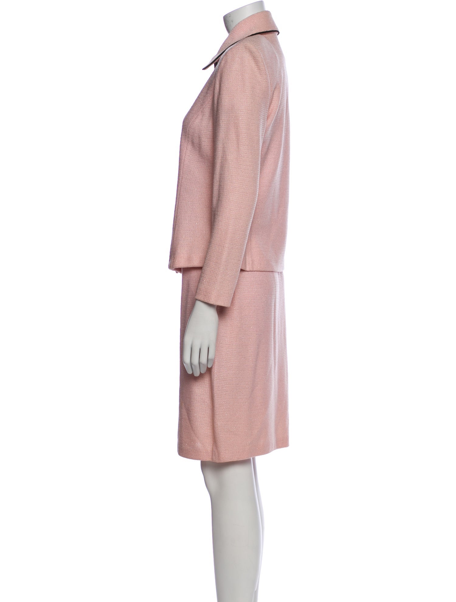 St. John Collection Wool Skirt Set