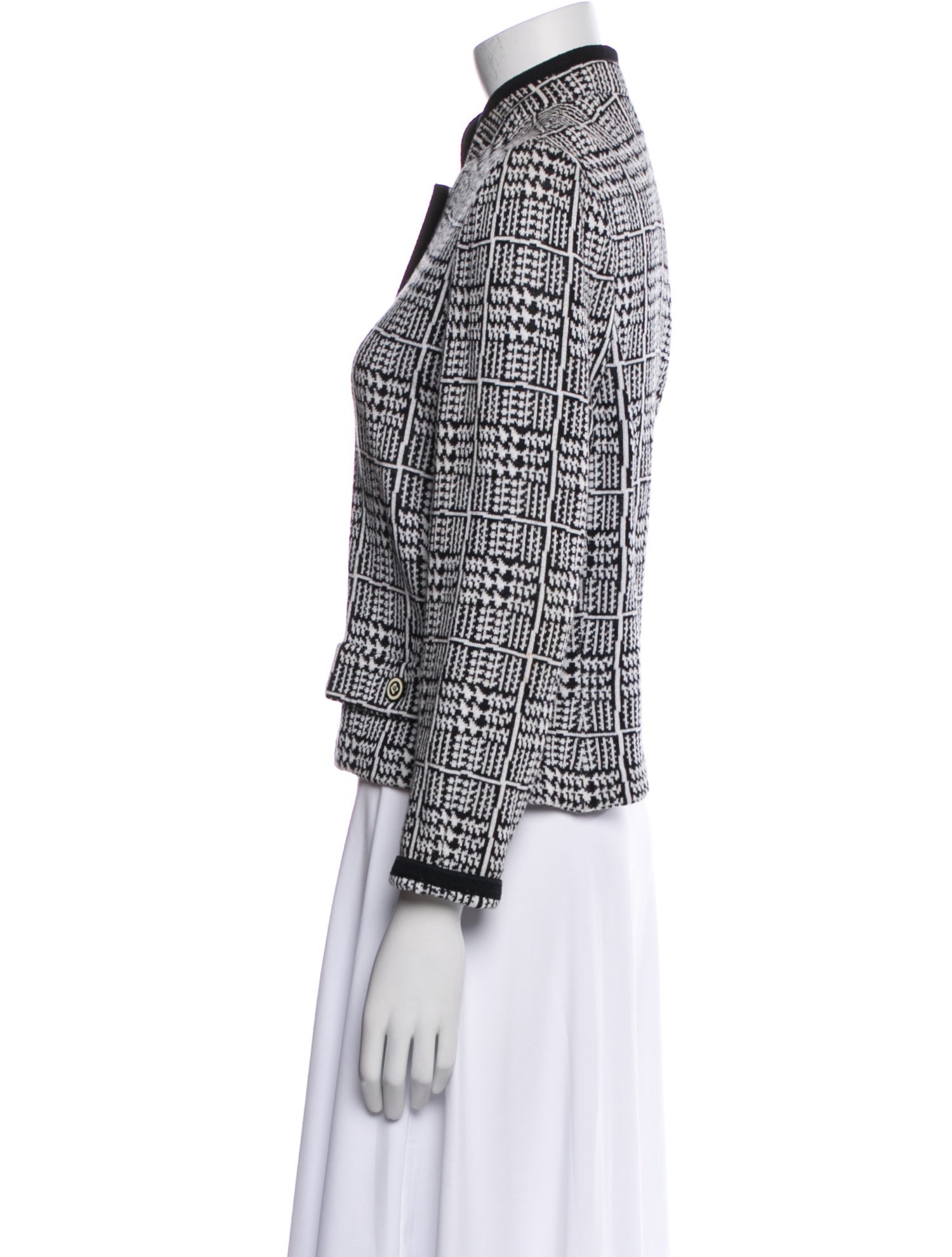 St. John Collection Printed Evening Jacket