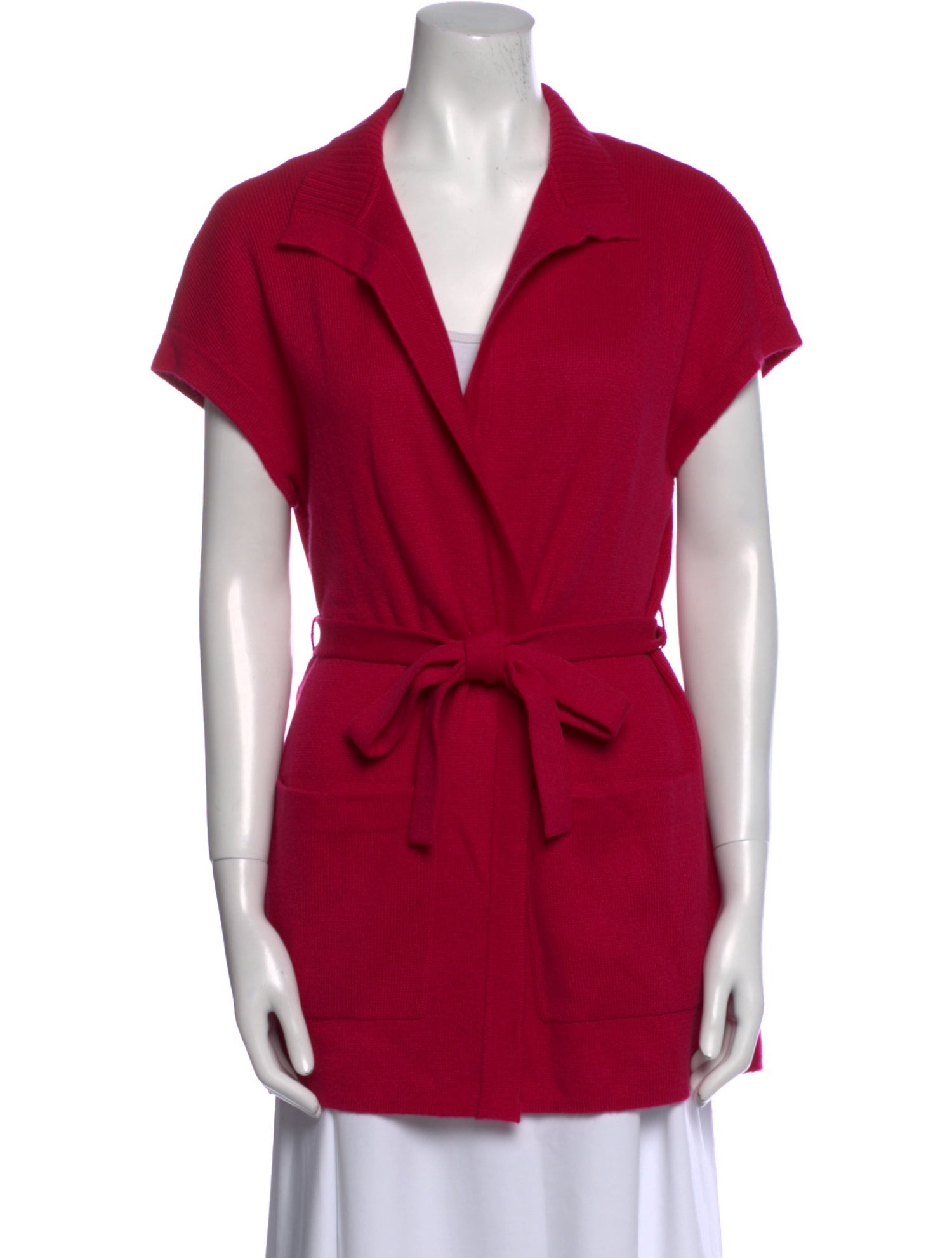 St. John Collection Cashmere V-Neck Sweater