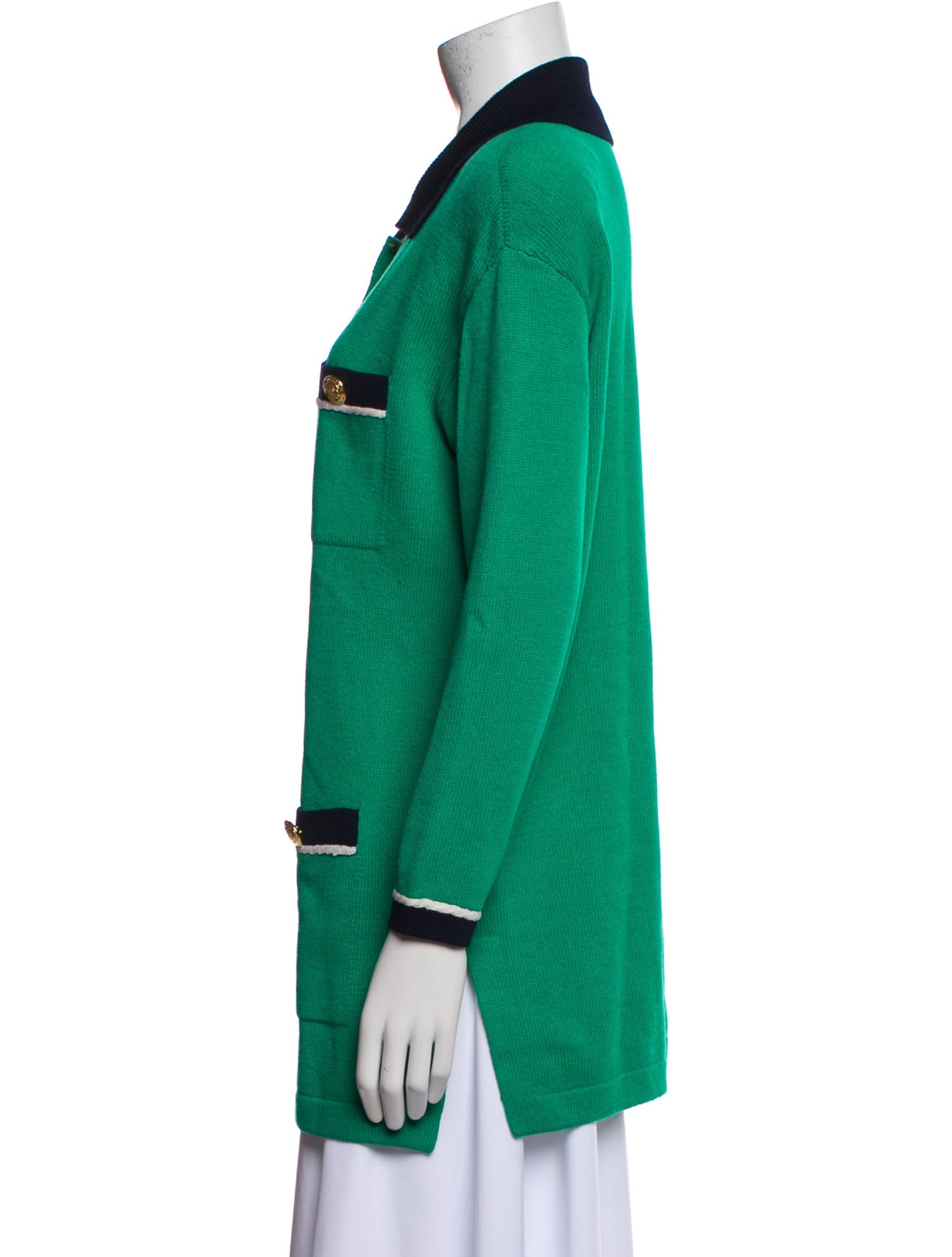 St. John Collection Long Sleeve Polo