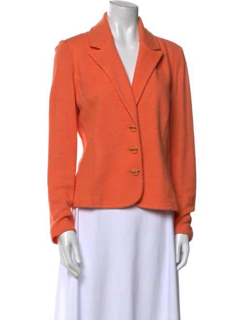 St. John Collection Wool V-Neck Sweater