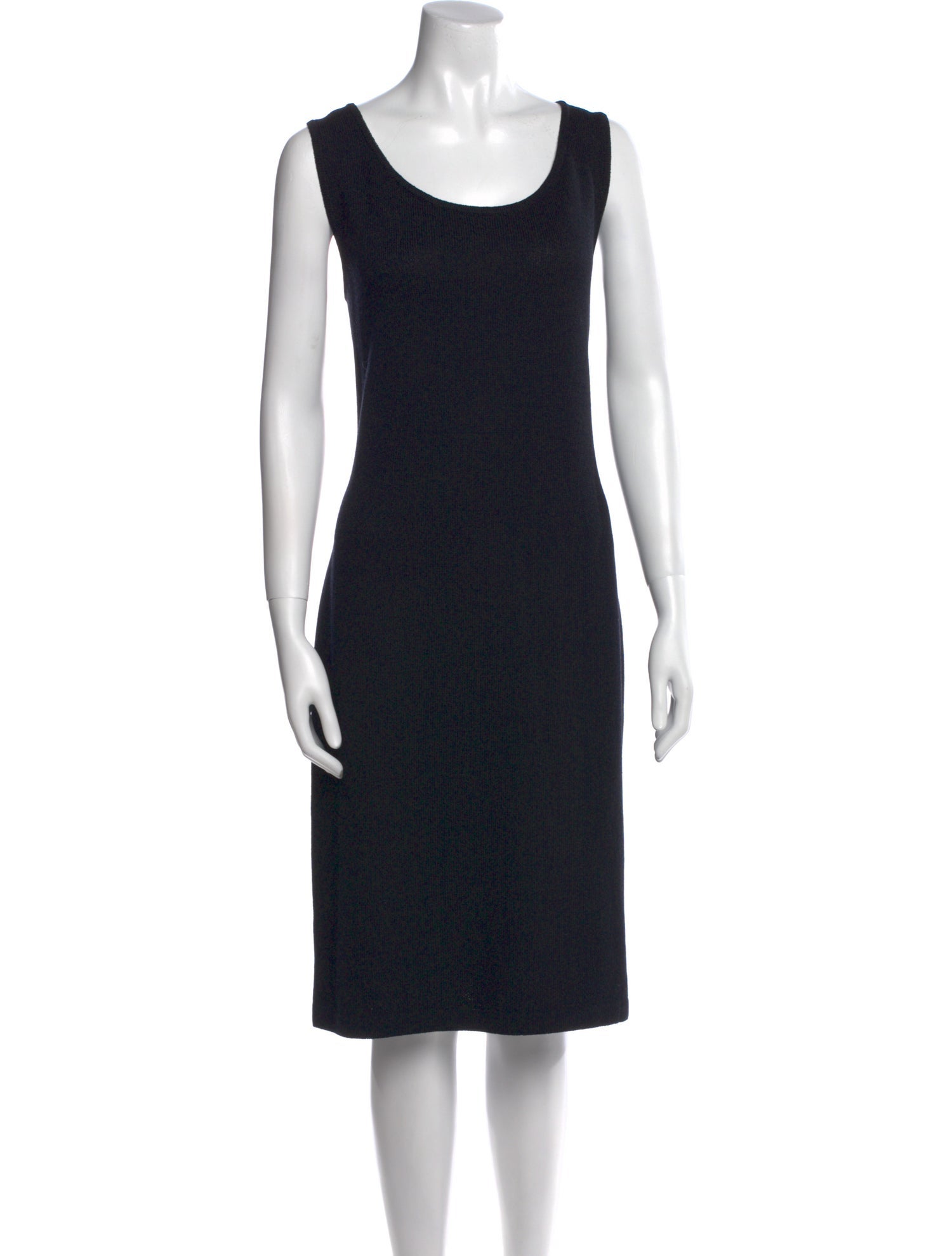 St. John Collection Wool Midi Length Dress