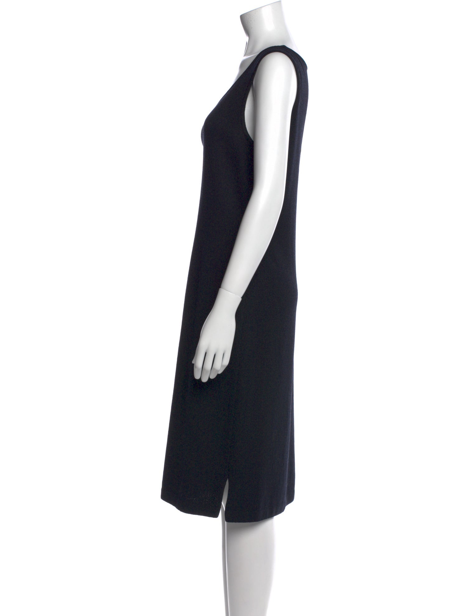 St. John Collection Wool Midi Length Dress