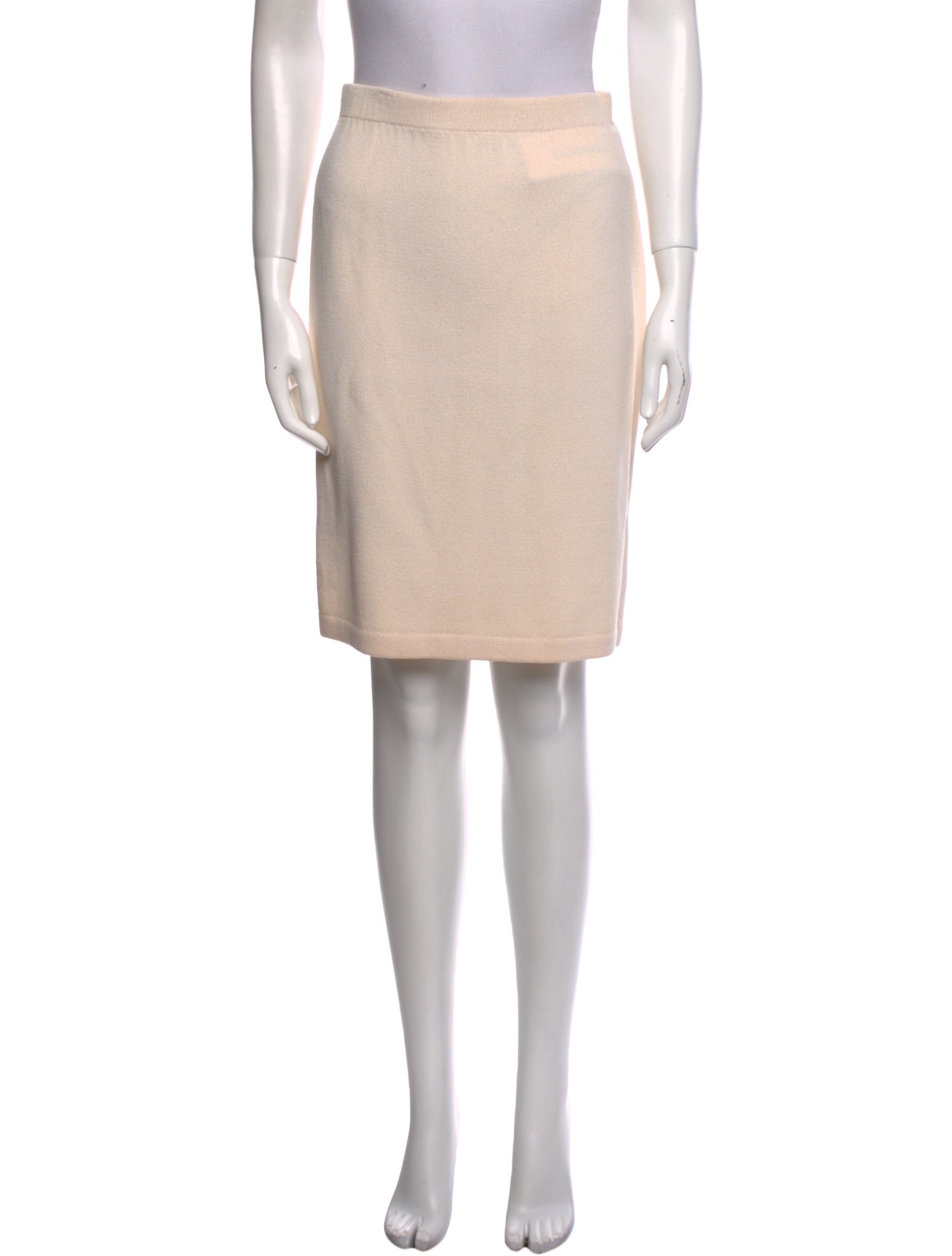 St. John Collection Wool Knee-Length Skirt