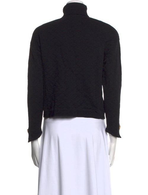 St. John Collection Wool Printed Sweatshirt