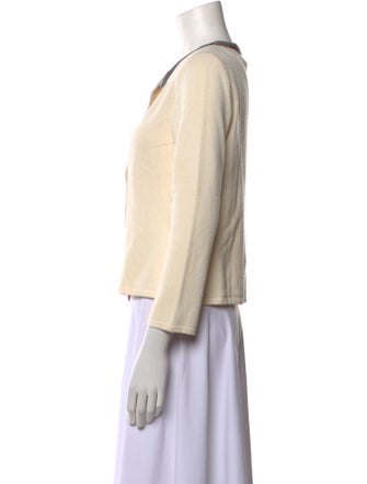 St. John Collection Wool Crew Neck Sweater