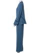 St. John Collection Wool Pant Set