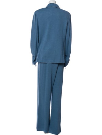 St. John Collection Wool Pant Set