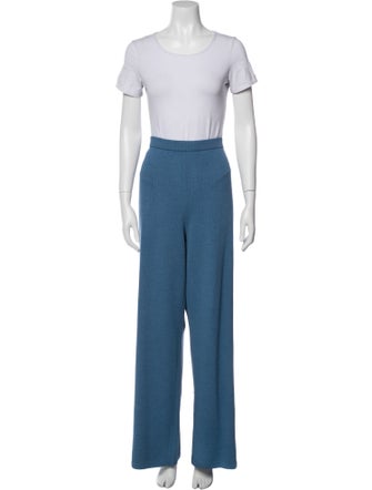 St. John Collection Wool Pant Set