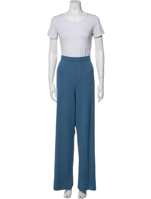 St. John Collection Wool Pant Set