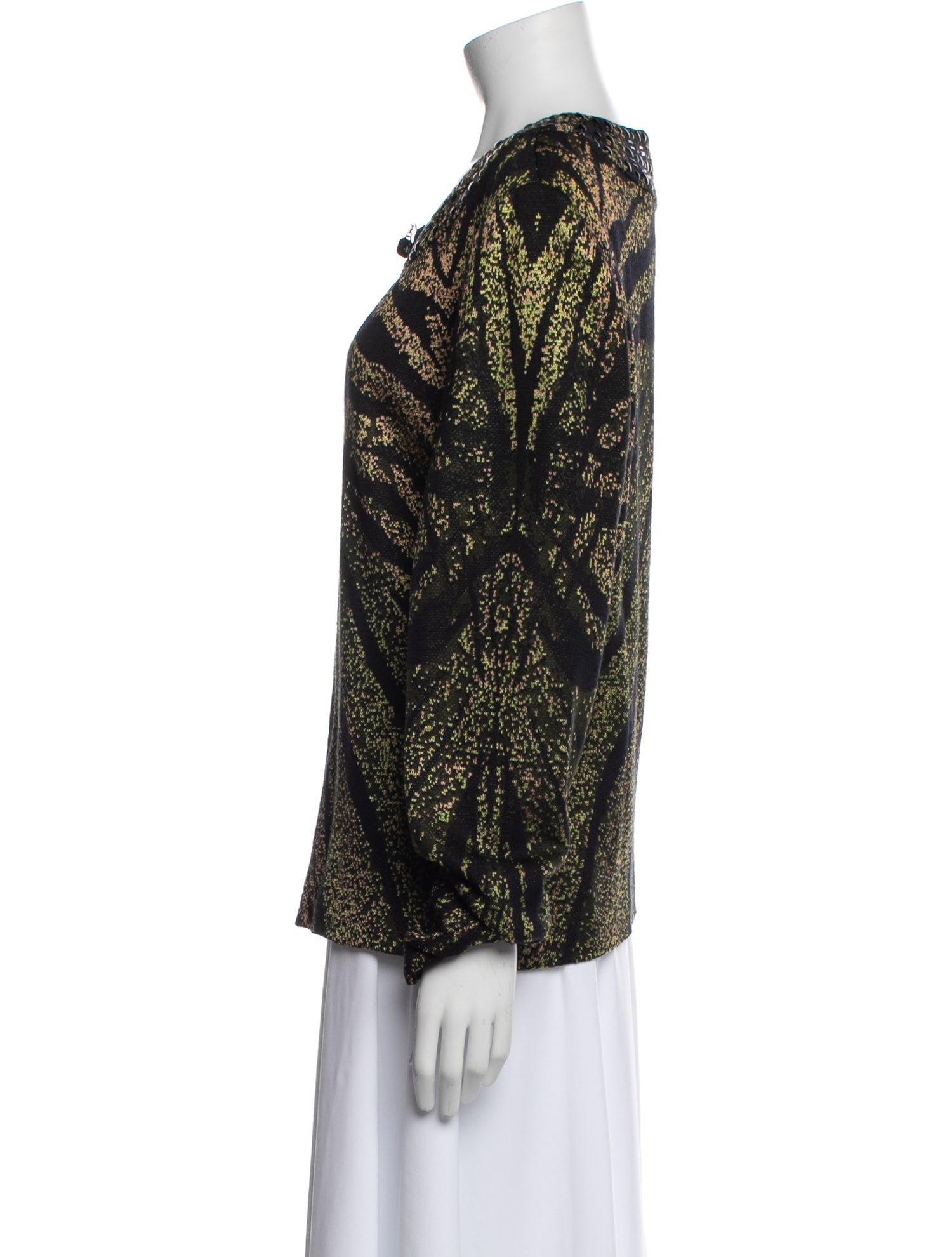 St. John Collection Printed Evening Jacket
