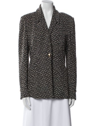 St. John Collection Printed Blazer