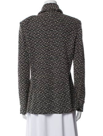 St. John Collection Printed Blazer