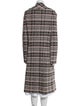 St. John Collection Plaid Print Coat