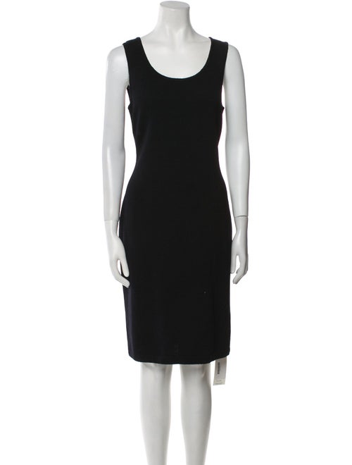 St. John Collection Wool Knee-Length Dress