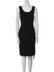 St. John Collection Wool Knee-Length Dress