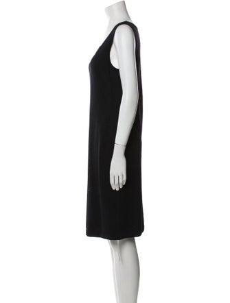 St. John Collection Wool Knee-Length Dress