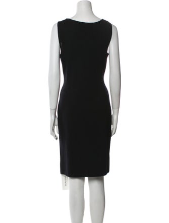 St. John Collection Wool Knee-Length Dress