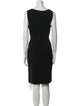 St. John Collection Wool Knee-Length Dress