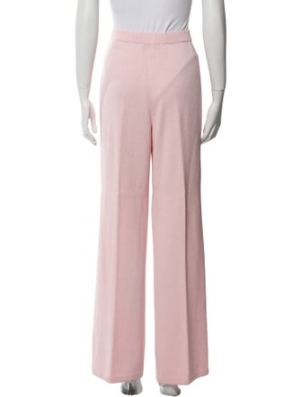 St. John Collection Wool Wide Leg Pants