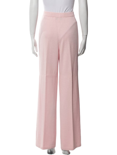 St. John Collection Wool Wide Leg Pants