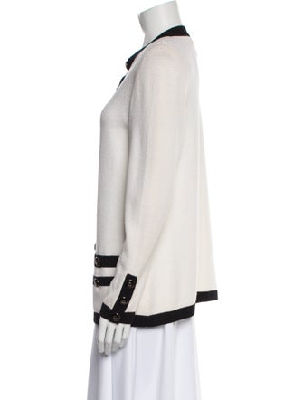 St. John Collection Colorblock Pattern Evening Jacket