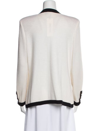 St. John Collection Colorblock Pattern Evening Jacket