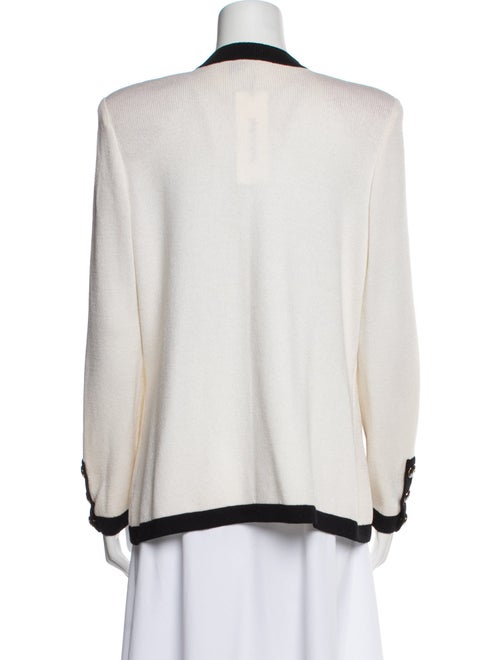 St. John Collection Colorblock Pattern Evening Jacket