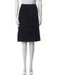 St. John Collection Wool Knee-Length Skirt