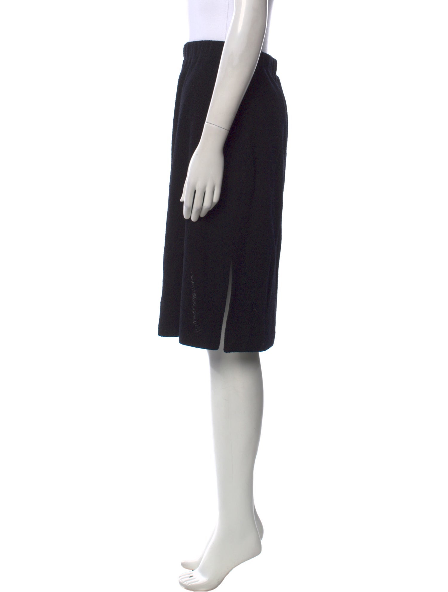 St. John Collection Wool Knee-Length Skirt