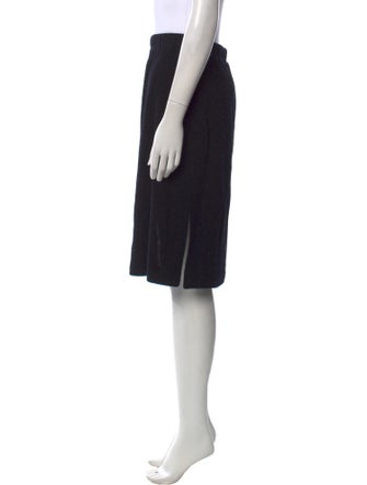 St. John Collection Wool Knee-Length Skirt
