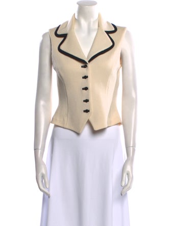 St. John Collection Sleeveless Crop Top