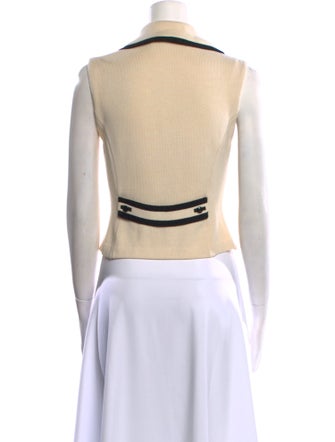 St. John Collection Sleeveless Crop Top