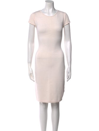St. John Collection Wool Knee-Length Dress