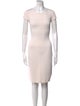St. John Collection Wool Knee-Length Dress
