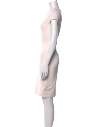 St. John Collection Wool Knee-Length Dress