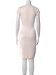 St. John Collection Wool Knee-Length Dress