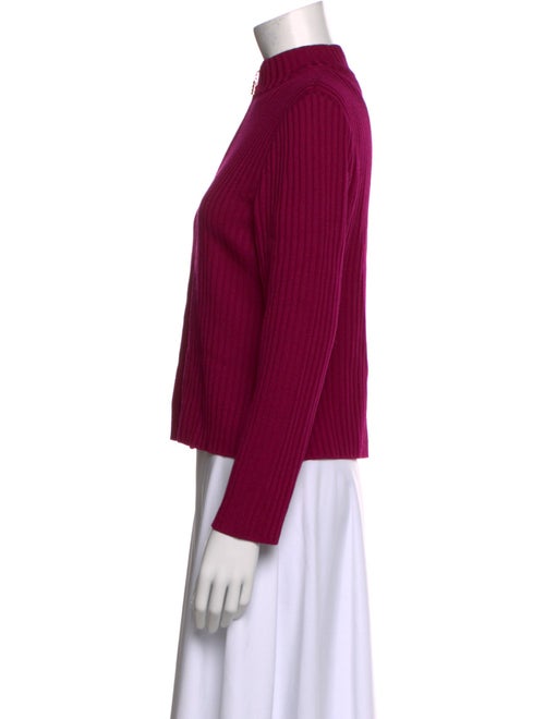 St. John Collection Mock Neck Sweater
