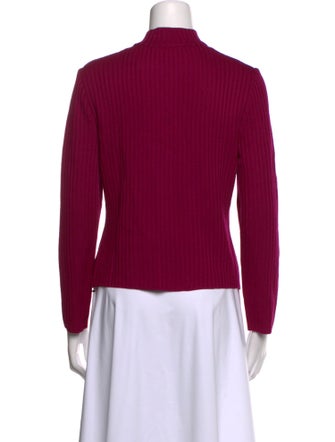 St. John Collection Mock Neck Sweater