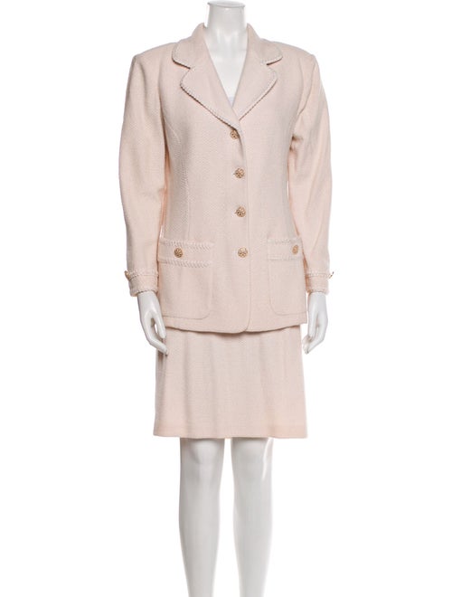 St. John Collection Wool Skirt Suit