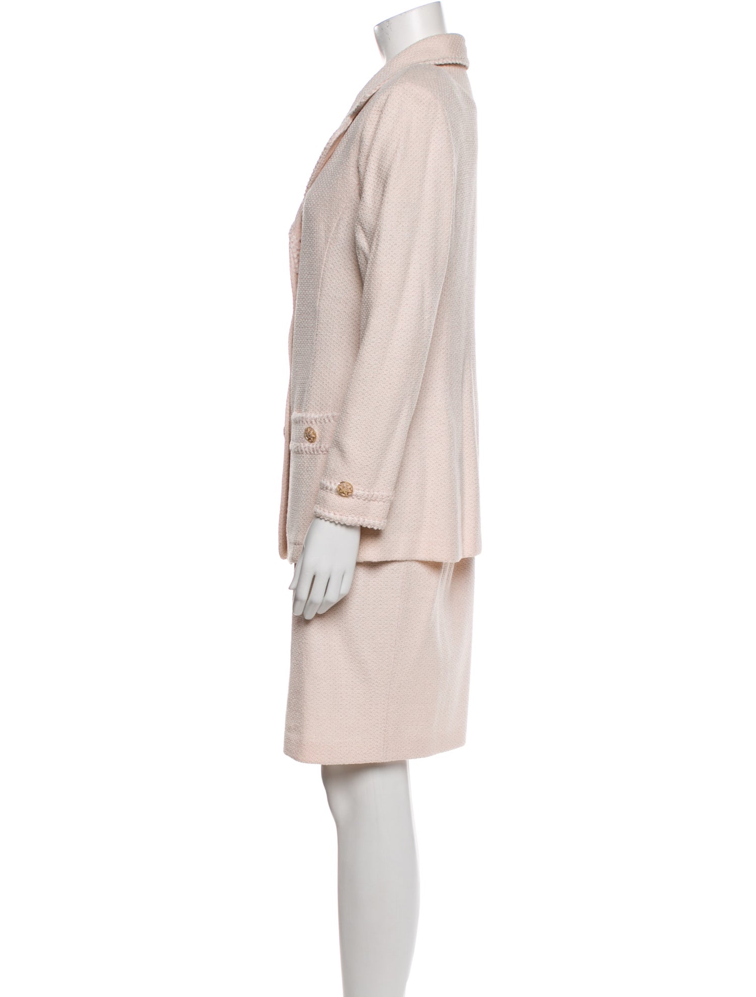 St. John Collection Wool Skirt Suit