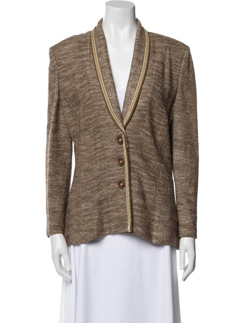 St. John Collection Printed Blazer