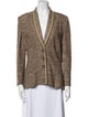 St. John Collection Printed Blazer