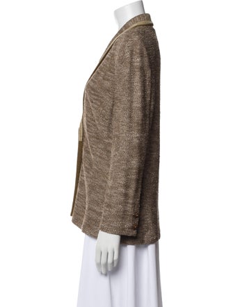 St. John Collection Printed Blazer