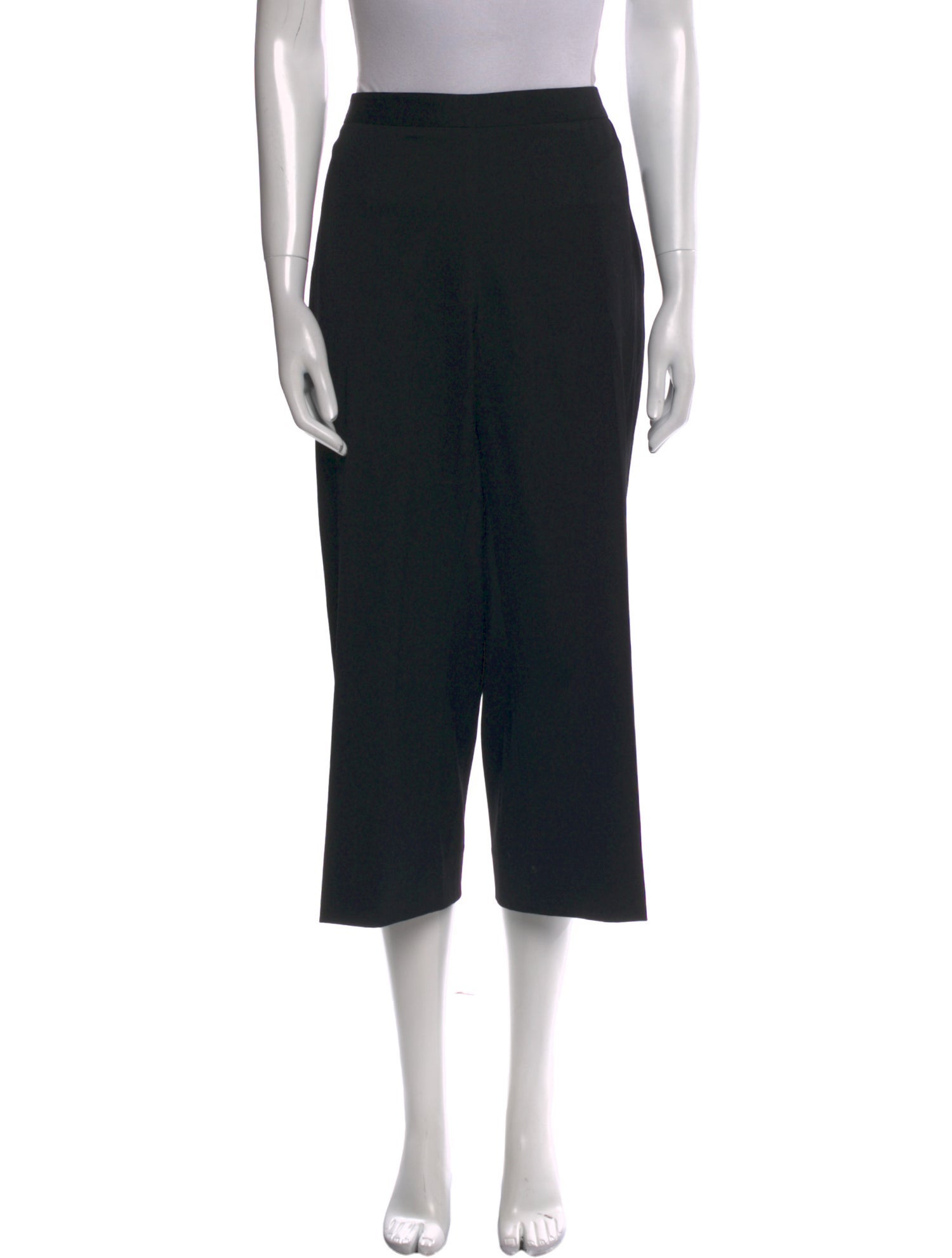 St. John Collection Virgin Wool Wide Leg Pants