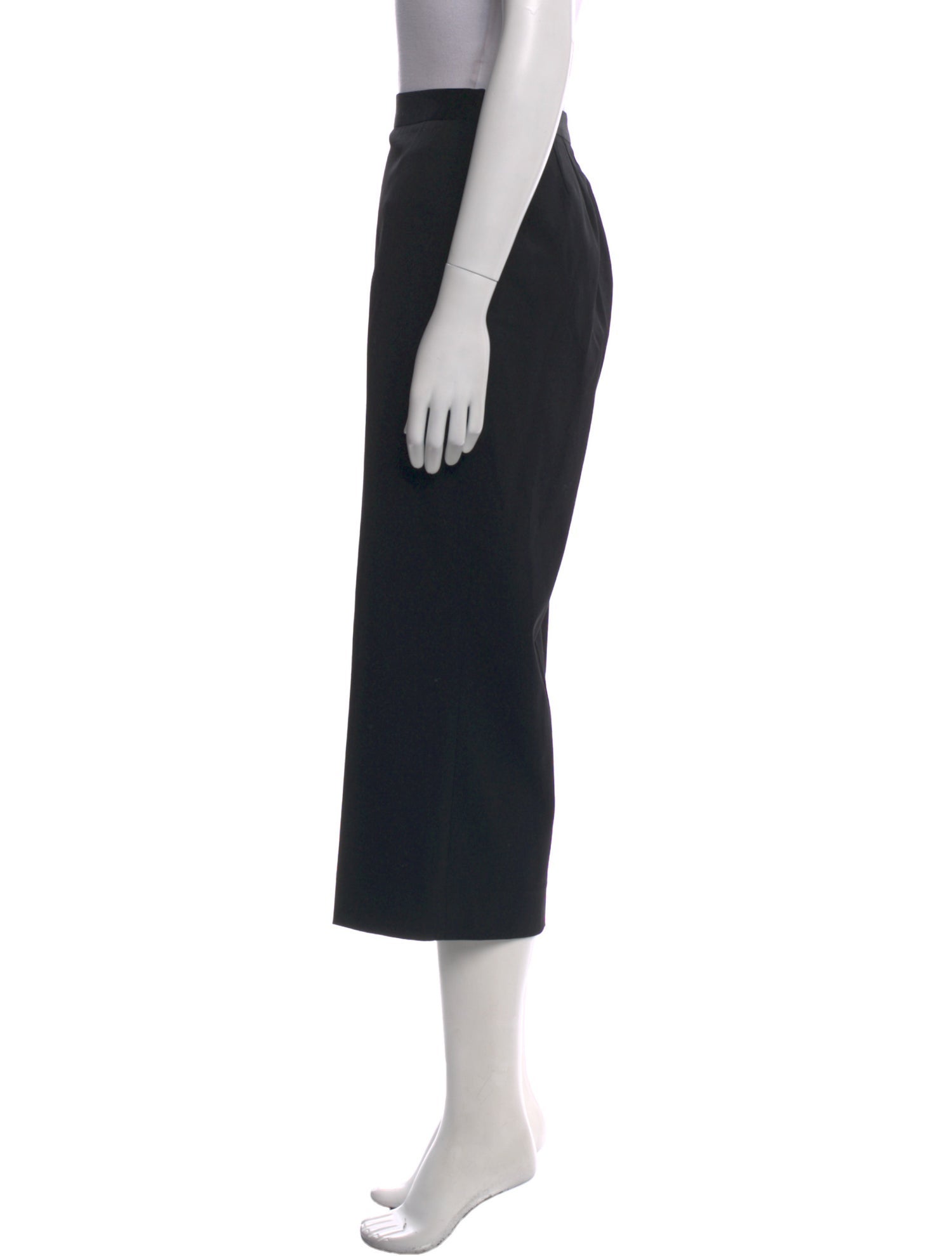 St. John Collection Virgin Wool Wide Leg Pants