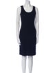 St. John Collection Wool Knee-Length Dress