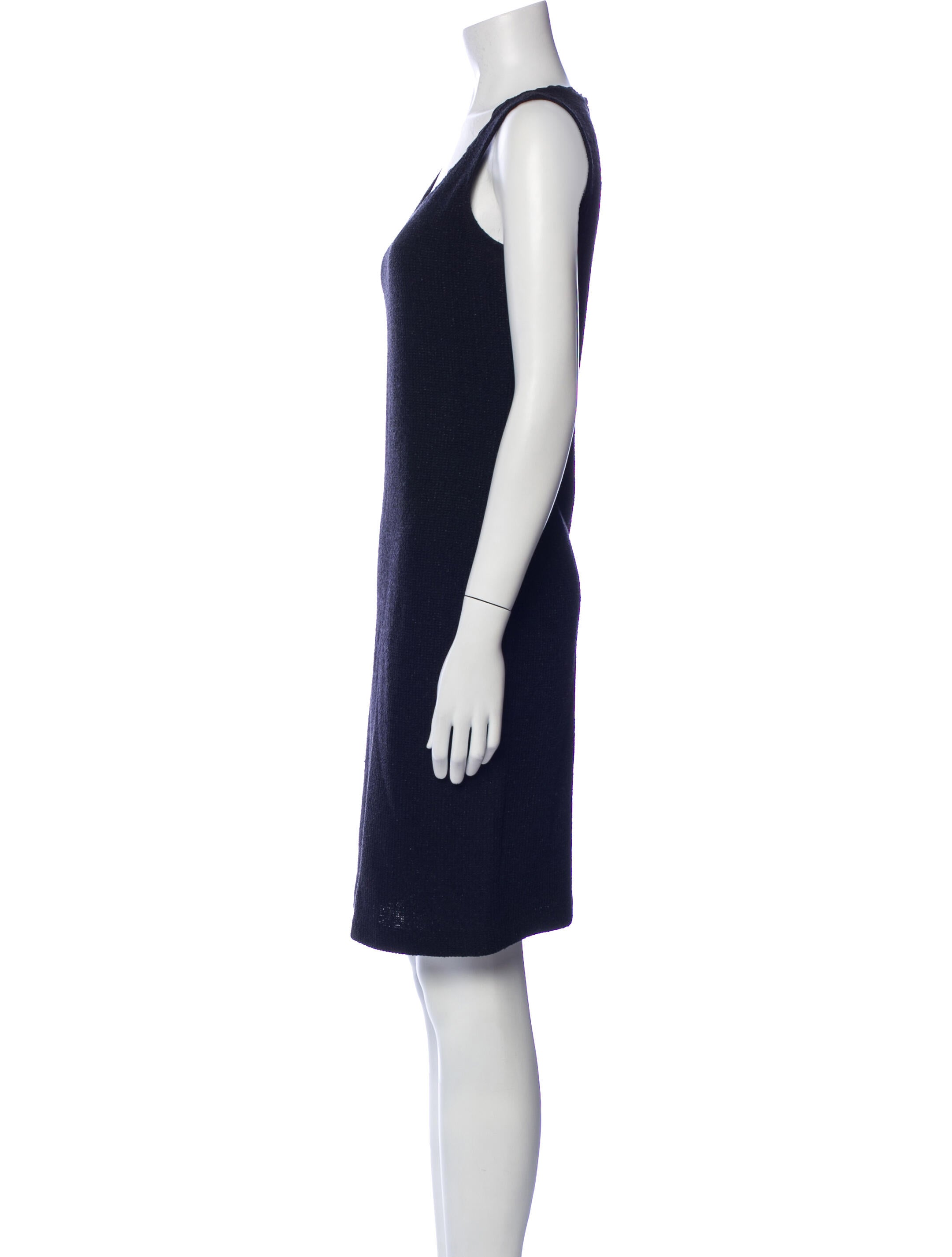 St. John Collection Wool Knee-Length Dress