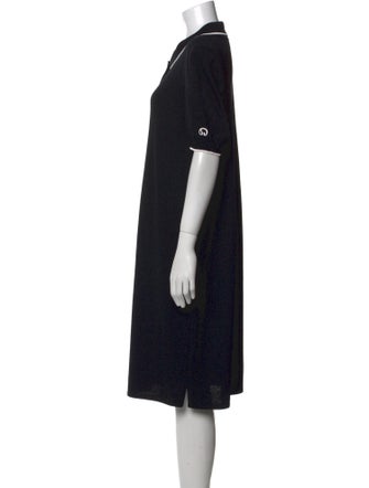 St. John Collection Wool Midi Length Dress