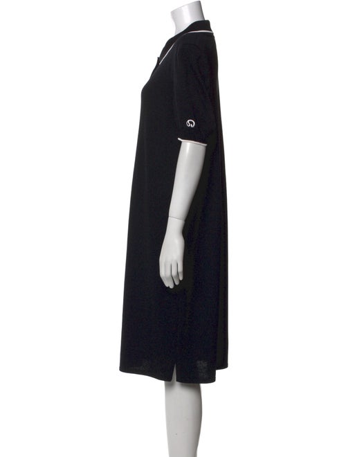 St. John Collection Wool Midi Length Dress